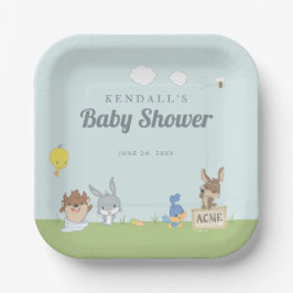 LOONEY TUNES™ Baby shower Papieren Bordje