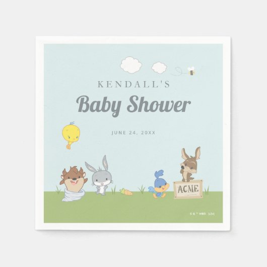 LOONEY TUNES™ Baby shower Servet (Voorkant)