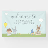 LOONEY TUNES™ Baby shower Welkom Spandoek (Horizontaal)