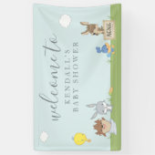 LOONEY TUNES™ Baby shower Welkom Spandoek (Verticaal)