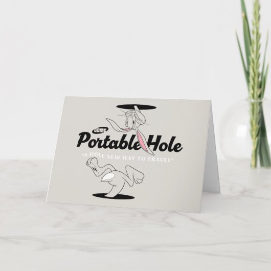 LOONEY TUNES™ | BUGS BUNNY™ ACME Draagbaar gat Kaart (Voorkant)