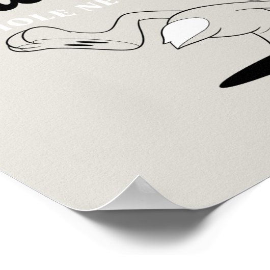 LOONEY TUNES™ | BUGS BUNNY™ ACME Draagbaar gat Poster (Hoek)