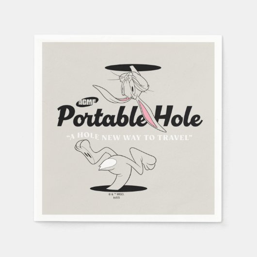 LOONEY TUNES™ | BUGS BUNNY™ ACME Draagbaar gat Servet (Voorkant)