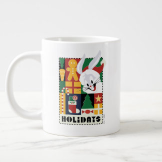 LOONEY TUNES™ BUGS BUNNY™ Feestdagen Badge Grote Koffiekop