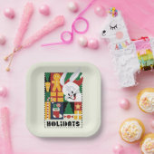 LOONEY TUNES™ BUGS BUNNY™ Feestdagen Badge Papieren Bordje (Feest)