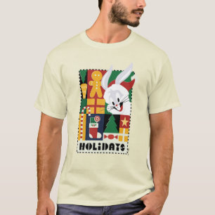 LOONEY TUNES™ BUGS BUNNY™ Feestdagen Badge T-shirt