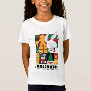 LOONEY TUNES™ BUGS BUNNY™ Feestdagen Badge T-shirt