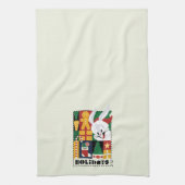 LOONEY TUNES™ BUGS BUNNY™ Feestdagen Badge Theedoek (Verticaal)