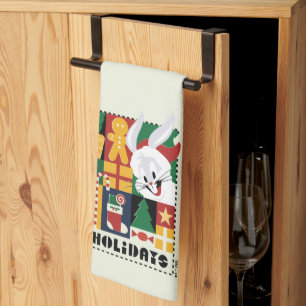 LOONEY TUNES™ BUGS BUNNY™ Feestdagen Badge Theedoek