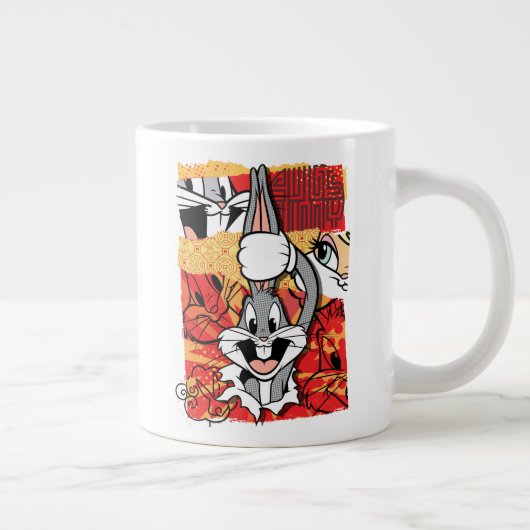 LOONEY TUNES™ | BUGS BUNNY™ Pop-up grafisch Grote Koffiekop (Rechts)