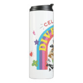LOONEY TUNES™ - Celebrate Diversity Pride Rainbow Thermosbeker (Gedraaid links)