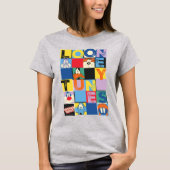 LOONEY TUNES™ Character Checker Blocks T-shirt (Voorkant)