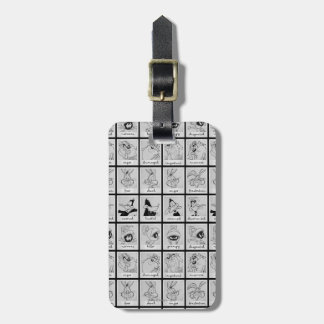 LOONEY TUNES™ Character Emotion Chart Bagagelabel