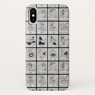 LOONEY TUNES™ Character Emotion Chart iPhone X Hoesje