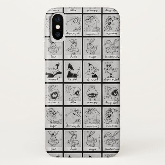 LOONEY TUNES™ Character Emotion Chart Case-Mate iPhone Case (Achterkant)