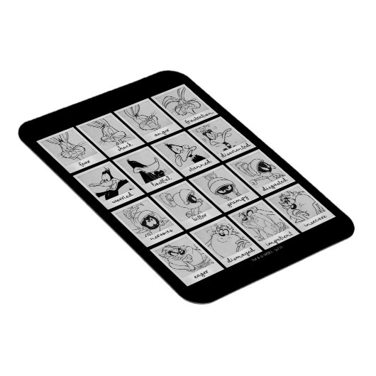 LOONEY TUNES™ Character Emotion Chart Magneet (Rechterzijde)