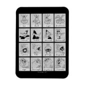LOONEY TUNES™ Character Emotion Chart Magneet (Verticaal)