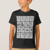 LOONEY TUNES™ Character Emotion Chart T-shirt (Voorkant)