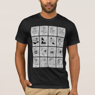 LOONEY TUNES™ Character Emotion Chart T-shirt
