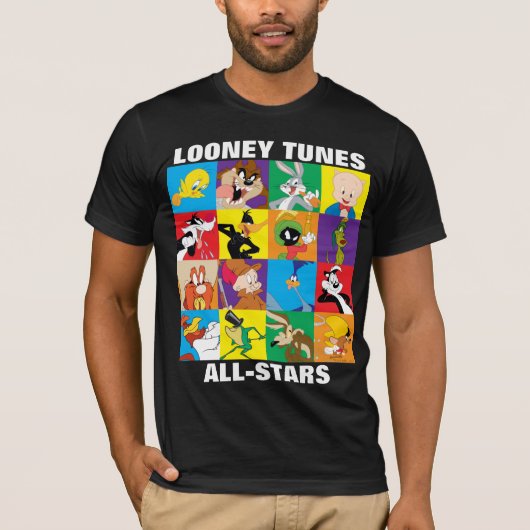 LOONEY TUNES™ Character Grid T-shirt (Voorkant)