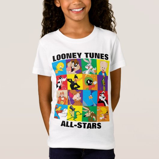 LOONEY TUNES™ Character Grid T-shirt (Voorkant)