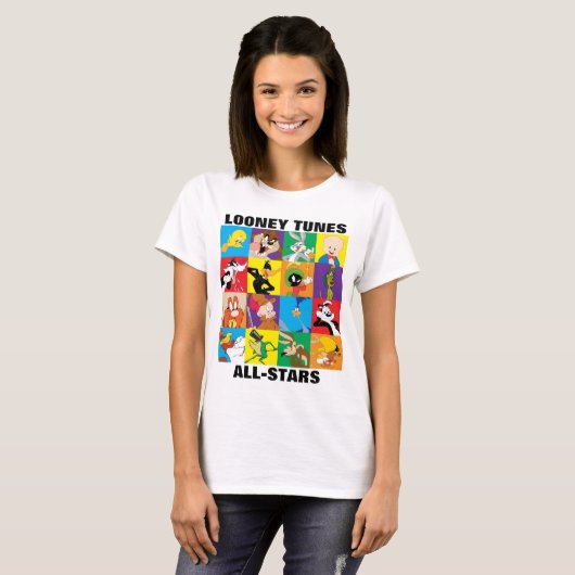 LOONEY TUNES™ Character Grid T-shirt (Voorkant volledig)