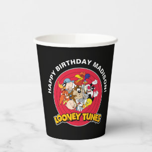 LOONEY TUNES™ Character Group   Geboortedag Papieren Bekers