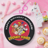 LOONEY TUNES™ Character Group | Geboortedag Papieren Bordje (Feest)