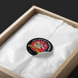 LOONEY TUNES™ Character Group | Geboortedag Ronde Sticker