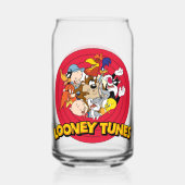 LOONEY TUNES™ Character Logo Blikvorm Glas (Voorkant)