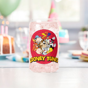 LOONEY TUNES™ Character Logo Blikvorm Glas
