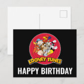 LOONEY TUNES™ Character Logo Briefkaart (Voorkant / Achterkant)