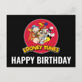 LOONEY TUNES™ Character Logo Briefkaart (Voorkant)