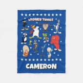 LOONEY TUNES™ Character Logo Fleece Deken (Voorkant)