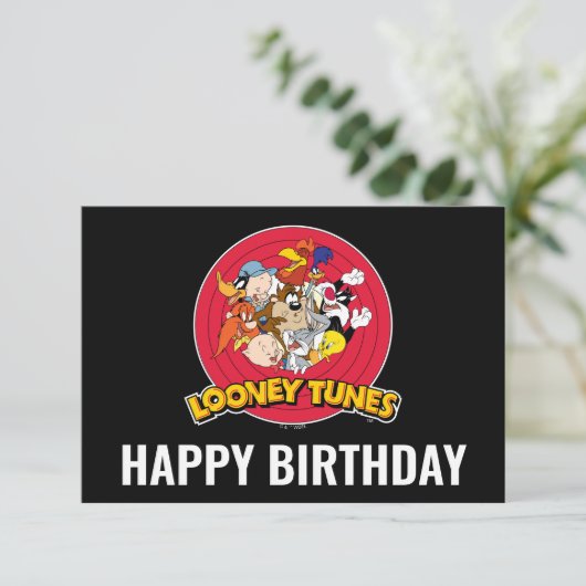 LOONEY TUNES™ Character Logo Kaart (Staand voorkant)