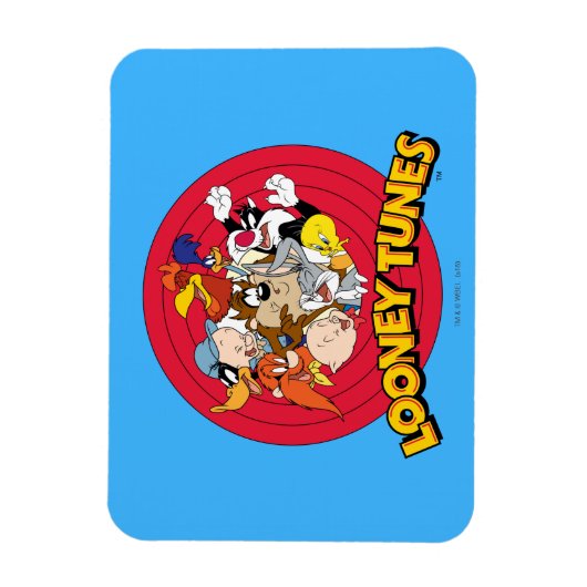 LOONEY TUNES™ Character Logo Magneet (Verticaal)