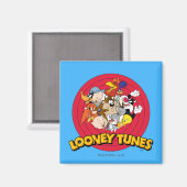 LOONEY TUNES™ Character Logo Magneet (Voorkant / Achterkant)