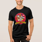 LOONEY TUNES™ Character Logo Tri-Blend Shirt (Voorkant)