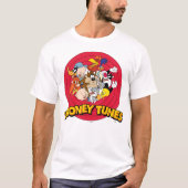 LOONEY TUNES™ Character Logo Tri-Blend Shirt (Voorkant)
