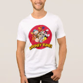 LOONEY TUNES™ Character Logo Tri-Blend Shirt (Voorkant)