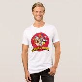LOONEY TUNES™ Character Logo Tri-Blend Shirt (Voorkant volledig)