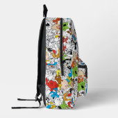 LOONEY TUNES™ Color Pop Pattern Bedrukte Rugzak (Links)