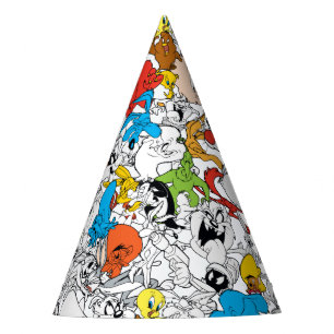 LOONEY TUNES™ Colour Pop Pattern Feesthoedjes