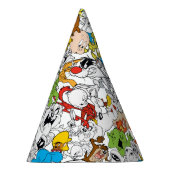 LOONEY TUNES™ Colour Pop Pattern Feesthoedjes (Rechts)