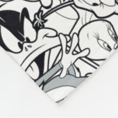 LOONEY TUNES™ Colour Pop Pattern Fleece Deken (Hoek)