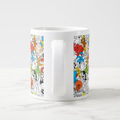 LOONEY TUNES™ Colour Pop Pattern Grote Koffiekop (Achterkant)