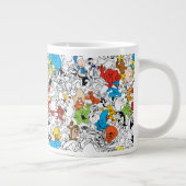 LOONEY TUNES™ Colour Pop Pattern Grote Koffiekop (Rechts)