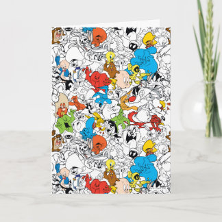 LOONEY TUNES™ Colour Pop Pattern Kaart