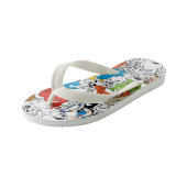 LOONEY TUNES™ Colour Pop Pattern Kinder Teenslippers (Schuin)