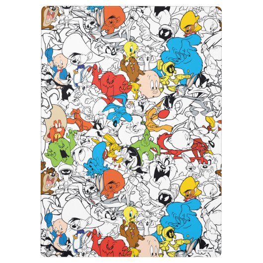 LOONEY TUNES™ Colour Pop Pattern Klembord (Achterkant)